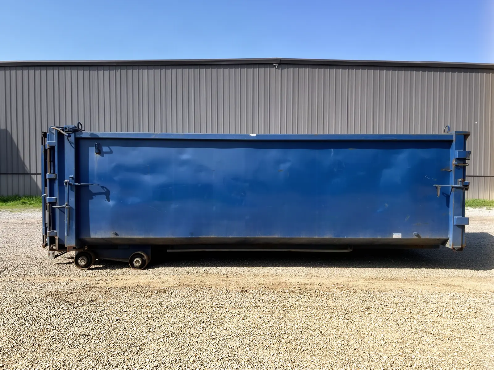 Roll-off dumpster from Ironside Dumpster Rentals in Fair Oaks, IN